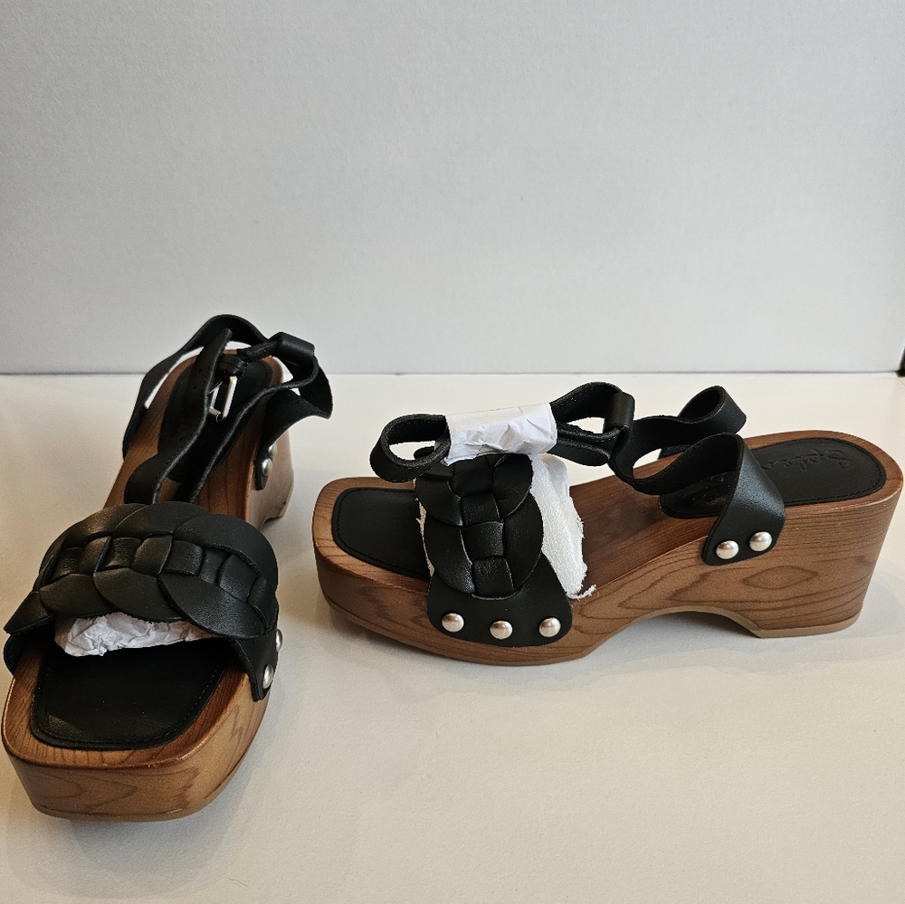 Splendid Brisa Leather Platform Heel